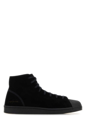 Black suede Kuro Pro Model sneakers Black Y3 KURO (JS4374)