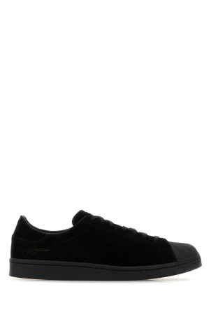 Black suede Kuro Superstar sneakers Black Y3 KURO (JS4375)