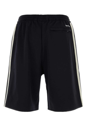 Black stretch twill Adidas x Wales Bonner bermuda shorts ADIDAS (KD0308)