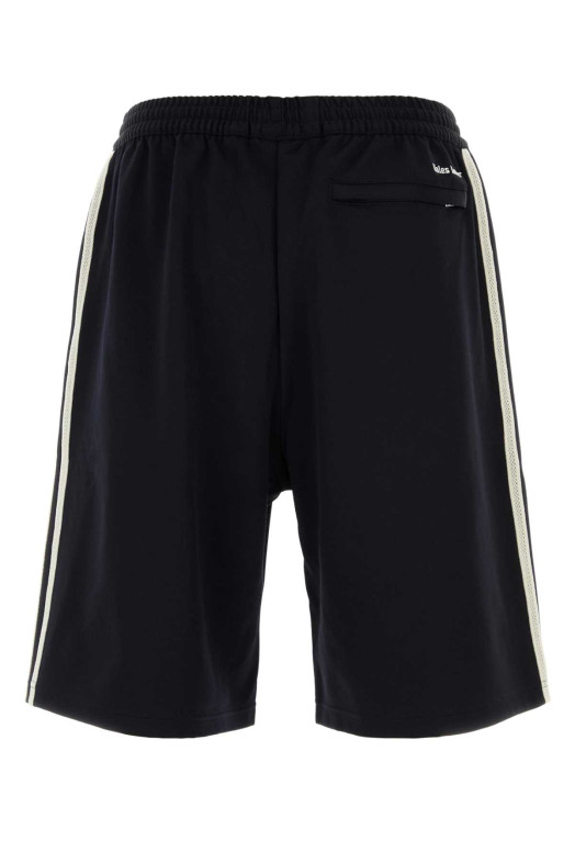 Черные бермуды из эластичного твила Adidas x Wales Bonner ADIDAS (KD0308) ADIDAS ORIGINALS