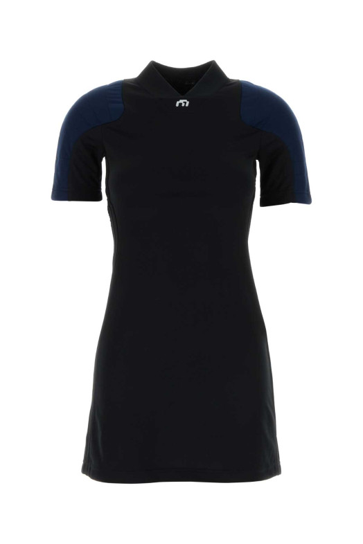 Black polyester Adidas by Miaou mini dress Black ADIDAS BY MIAOU (KD1484)