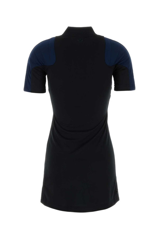 Black polyester Adidas by Miaou mini dress Black ADIDAS BY MIAOU (KD1484)
