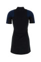 Black polyester Adidas by Miaou mini dress Black ADIDAS BY MIAOU (KD1484)