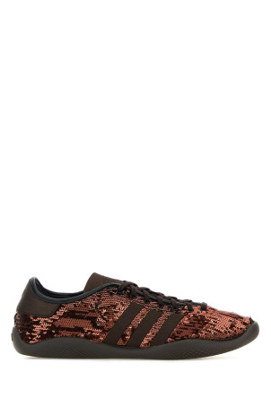 Кросівки Adidas X Wales Bonner з декоративними елементами на тканині, коричневі ADIDAS (KH8798) ADIDAS ORIGINALS