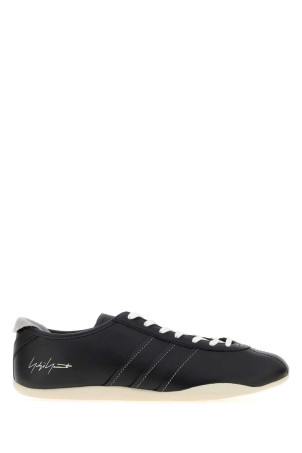 Black leather Y-3 Tokyo sneakers Black Y3 YAMAMOTO (KI7892)