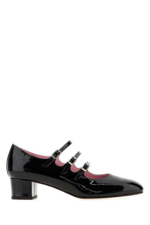 Black leather Kina pumps CAREL PARIS (KINA)