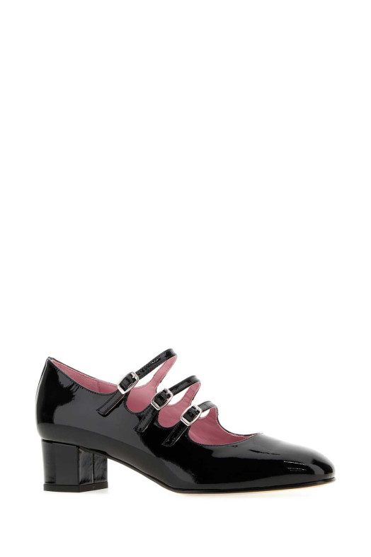 Black leather Kina pumps CAREL PARIS (KINA)