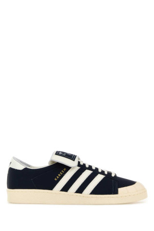 Midnight blue leather Adidas by Willy Chavarria Jabbar sneakers ADIDAS BY WILLY CHAVARRIA (KJ4550)