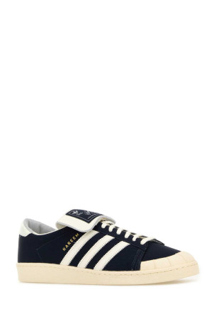 Midnight blue leather Adidas by Willy Chavarria Jabbar sneakers ADIDAS BY WILLY CHAVARRIA (KJ4550)