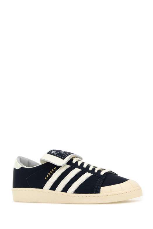 Midnight blue leather Adidas by Willy Chavarria Jabbar sneakers ADIDAS BY WILLY CHAVARRIA (KJ4550)