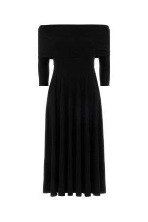 Black jersey dress NORMA KAMALI (KK1263PLU01)