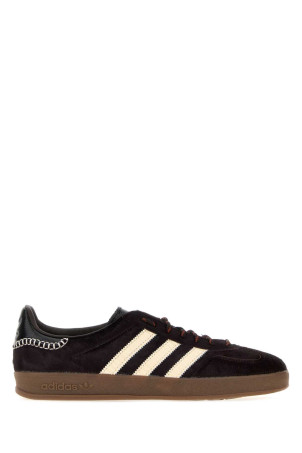 Кроссовки Adidas x Wales Bonner Gazzelle из телячьей кожи шоколадного цвета ADIDAS BY WALES BONNER (KK3640)