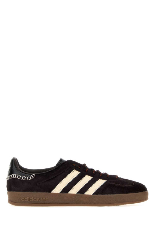 Кроссовки Adidas x Wales Bonner Gazzelle из телячьей кожи шоколадного цвета ADIDAS BY WALES BONNER (KK3640)