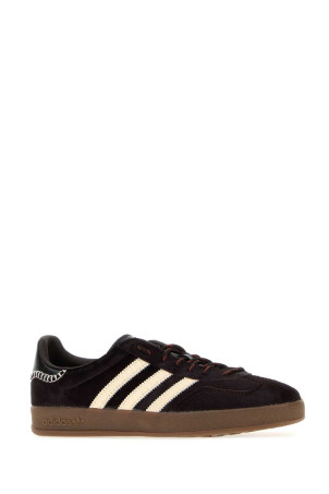 Кроссовки Adidas x Wales Bonner Gazzelle из телячьей кожи шоколадного цвета ADIDAS BY WALES BONNER (KK3640)