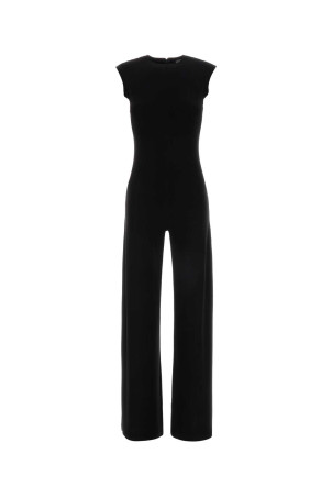 Black jersey jumpsuit NORMA KAMALI (KK425JPL304)
