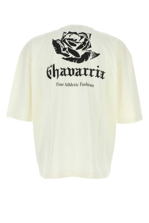 Ivory cotton Adidas by Willy Chavarria oversize t-shirt Beige ADIDAS BY WILLY CHAVARRIA (KR8687)
