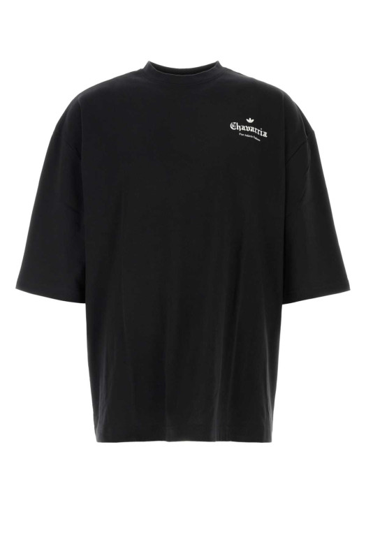 Black cotton Adidas by Willy Chavarria oversize t-shirt Black ADIDAS BY WILLY CHAVARRIA (KS6445)