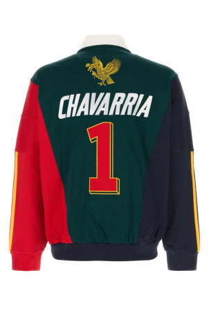 Двухцветная толстовка из хлопковой смеси Adidas by Willy Chavarria, Уотсонвилл ADIDAS BY WILLY CHAVARRIA (KV1996)