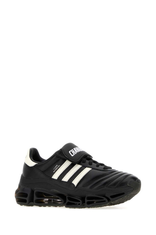Черные кожаные кроссовки Adidas by Willy Chavarria Megaride ADIDAS BY WILLY CHAVARRIA (KZ8743)