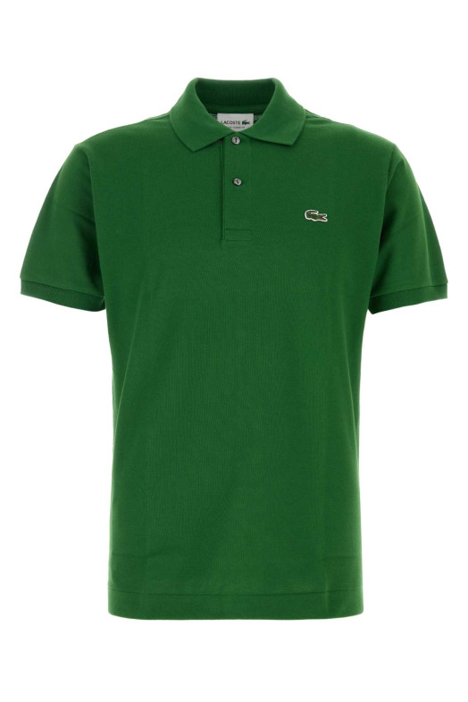 Green piquet polo shirt LACOSTE (L1212)