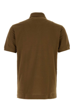 Brown piquet polo shirt LACOSTE (L1212)