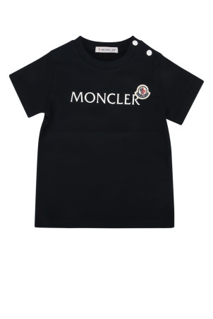 SS T-SHIRT Blue MONCLER JR (L19518C0000489AUM)