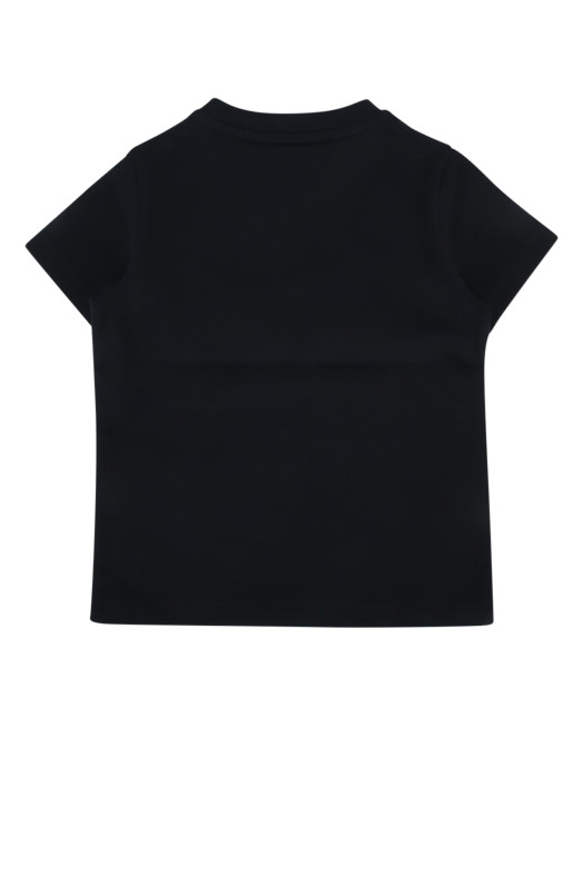 Футболка SS синего цвета MONCLER JR (L19518C0000489AUM)