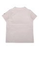 Футболка SS рожевого кольору MONCLER JR (L19518C0001089AUM)