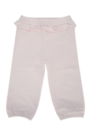 Комплект трикотажной одежды розового цвета MONCLER JR (L19518M0000689B9Y)