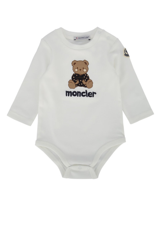 КОМПЛЕКТ ОДЯГУ + КОРОБКА, білий/чорний, MONCLER JR (L19518P000038392E)