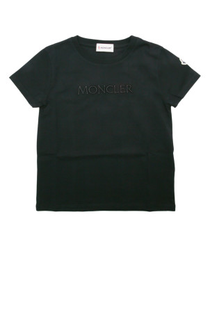 SS T-SHIRT Black MONCLER JR (L19548C0000989AT9)