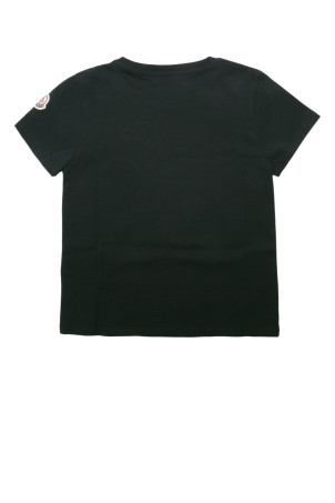 SS T-SHIRT Black MONCLER JR (L19548C0000989AT9)
