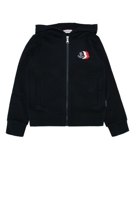 Комплект трикотажной одежды синего цвета MONCLER JR (L19548M0000189AKM)