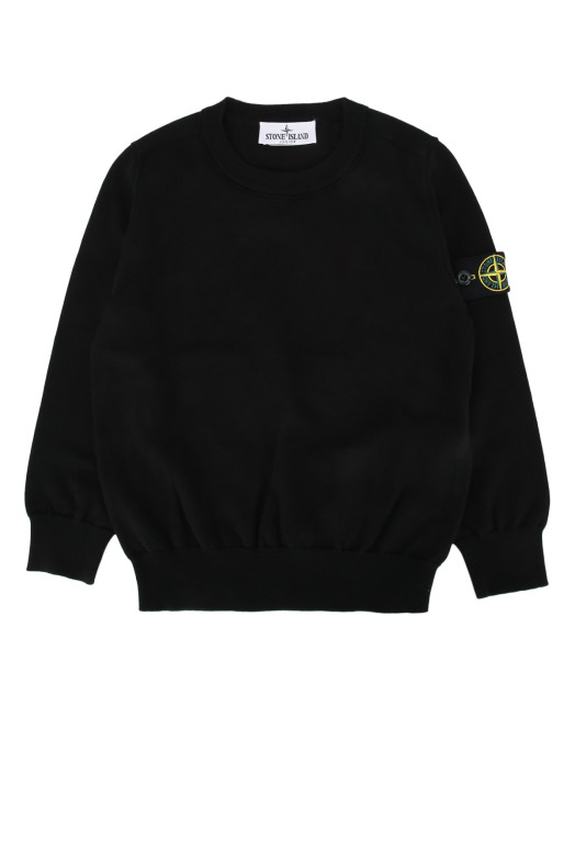 CREW NECK Black STONE ISLAND KIDS (L1S165100001S00B2)