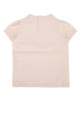 Футболка SS рожевого кольору MONCLER JR (L29518C0000789AUM)