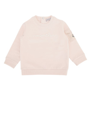 Комплект трикотажной одежды розового цвета MONCLER JR (L29518M0000289A23)