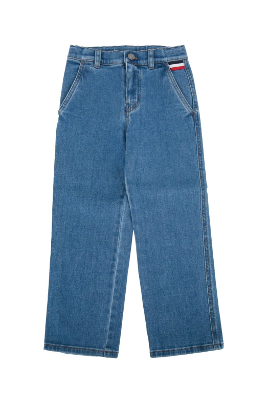 Брюки оранжевого цвета MONCLER JR (L29542A00004598A1)