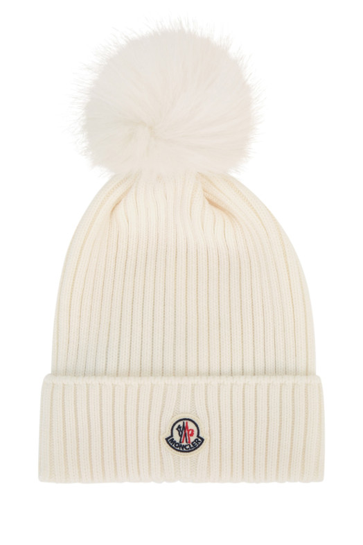ШЛЯПА бежевого цвета MONCLER JR (L29543B00007M1131)