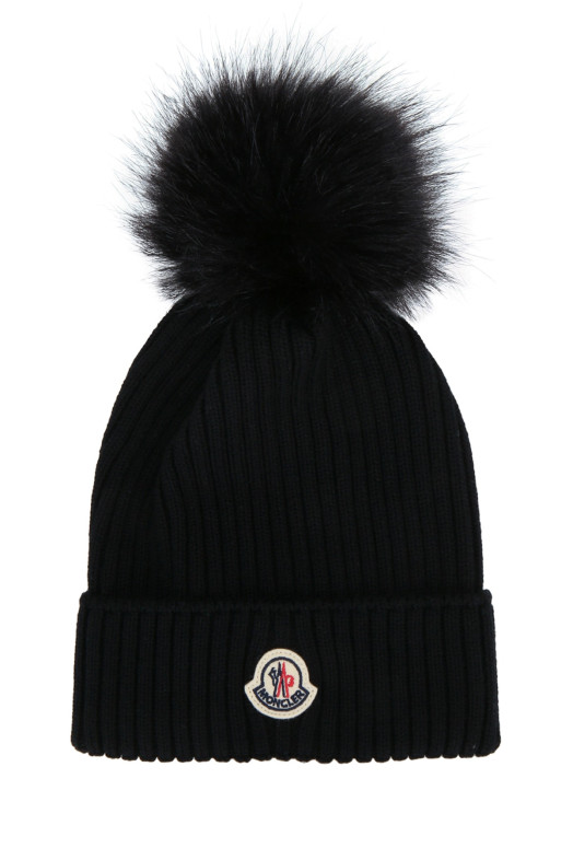 HAT Black MONCLER JR (L29543B00007M1131)