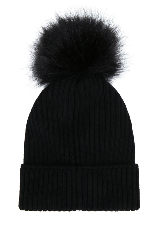 HAT Black MONCLER JR (L29543B00007M1131)