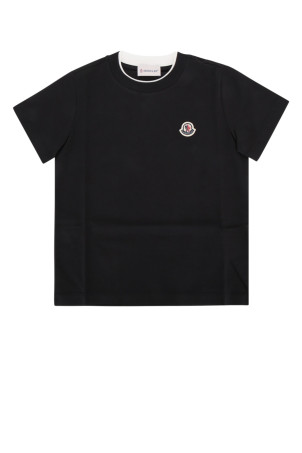 SS T-SHIRT Black MONCLER JR (L29548C0000889AFV)