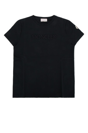 SS T-SHIRT Black MONCLER JR (L29548C0001889AT9)