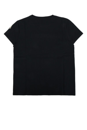 SS T-SHIRT Black MONCLER JR (L29548C0001889AT9)