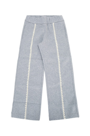 Спортивные штаны коричневого цвета MONCLER JR (L29548H00005899PS)