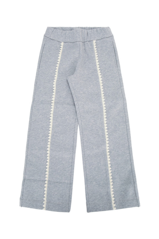 Спортивные штаны коричневого цвета MONCLER JR (L29548H00005899PS)