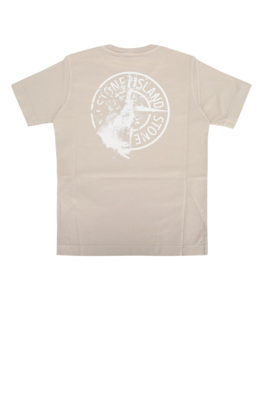 Футболка из трикотажа Stone Island для детей (L2S162100005S0513) STONE ISLAND JUNIOR