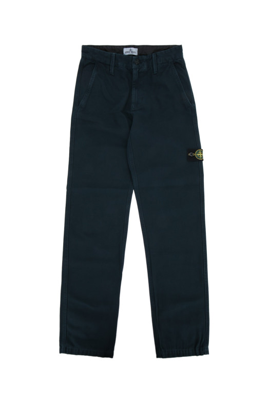 БРЮКИ синие STONE ISLAND KIDS (L2S163100002S0104) STONE ISLAND JUNIOR