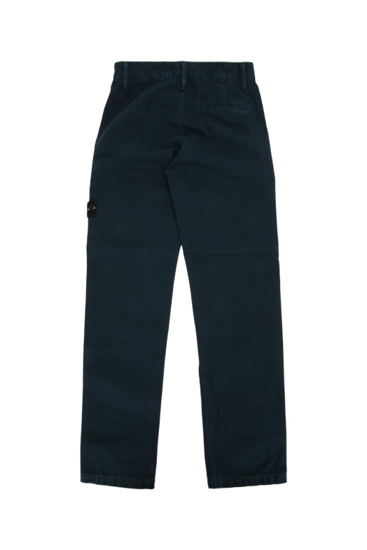 БРЮКИ синие STONE ISLAND KIDS (L2S163100002S0104) STONE ISLAND JUNIOR