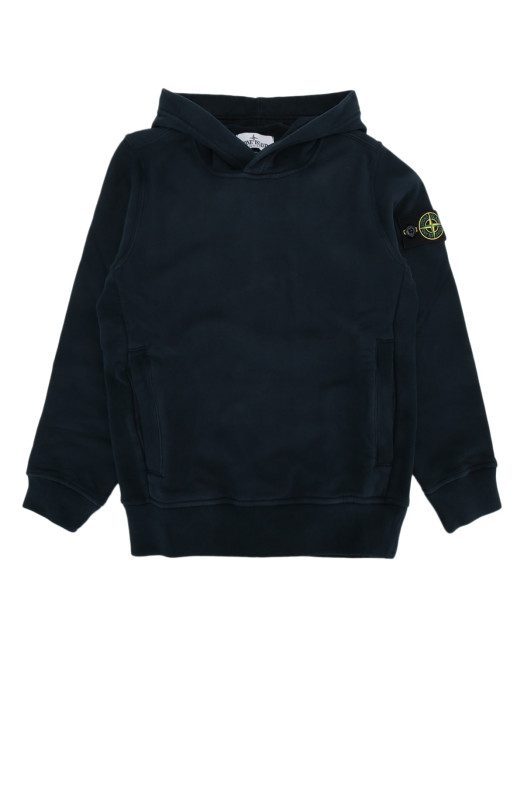 HOODIE SWEATER Black STONE ISLAND KIDS (L2S166100003S0A20)