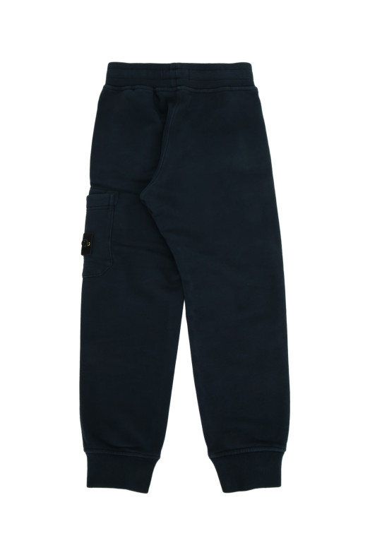 Спортивные штаны черного цвета STONE ISLAND KIDS (L2S166200002S0A20) STONE ISLAND JUNIOR